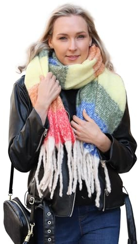 Style Slice Snakeskin Print Scarf for Women Lightweight Wrap