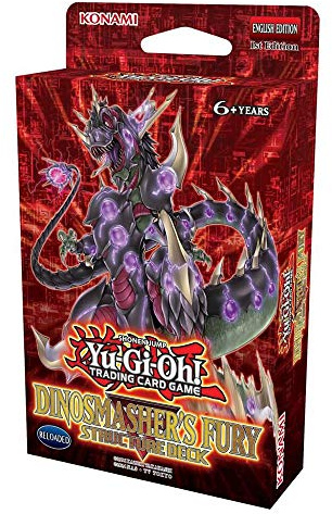 Yu-Gi-Oh DISMRP Dinosmashers Fury Structure Deck-Unlimited Edition