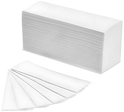 MAQA Asciugamani di Carta Monouso - 1980 Asciugamani di Carta Piegati a Z in Cellulosa Pura, 2 Strati (9 set di 220) | Biodegradabili e Resistenti | per Distributori Professionali.