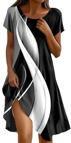 WVONIF Robe de Plage en Duvet à Boutons Femme à Manches Volantes Chemise Blouse Ete Chemisiers Chic Elegant Maillots de Bain Long Summer Dresses for Women Maillot De Bain Couvrir Tunique 2025(Noir,M)