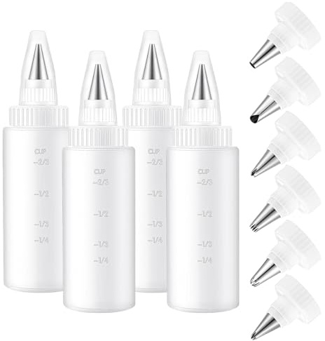 Spremitore applicatore per alimenti - Set di strumenti per cottura ergonomici | Decorare i tubi di glassa | Per Famiglia Amici Studenti Adulti Uomini Donne Principianti Entusiasti Vacanze in casa