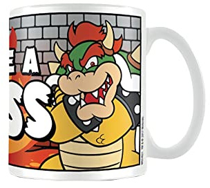 Pyramid International Super Mario (Like A Boss) Mug - 10Oz / 315Ml Ceramic Mug - One Size