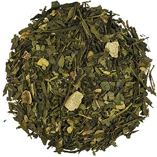 Simpli-Special High Energy Green Tea Loose Leaf | Caffeine Packed with Matcha Yerba Mate and Chlorella Algae Powder | Natural Healthy Coffee Replacement | Enjoy Hot or Iced (200g in Resealable Pouch)