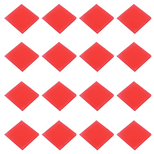 Berolle 50 Pieces Diamond Painting Glue Clay Square Diamond Painting Pen Drilling Mud DIY Painting Glue Clay for Embroidery Cross-Stitch Painting Diamond Painting Tool (2 x 2 cm)
