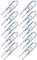 CLAR - Bombilla Halógena 2-PIN GY6.35 50W 12V CL, Foco Halógeno, Bombilla 12V (Pack 10)
