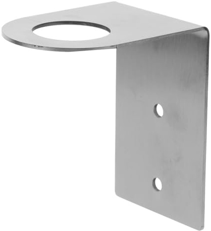 Edelstahl Bad Wand silberfarben: Edelstahl Wandhalter Duschgel Selbstklebend Silber Bad Wandmontage für Haushalt Küche und Bad Wohnzimmer Garten Büro
