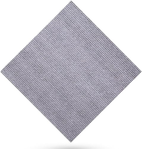 Moquette autoadesiva, Moquette Piastrelle Uso ripetuto commerciale for pavimenti 12 * pollici Fai-da-te antiscivolo Stacca e incolla Arredamento for la casa Tappeto(Light Gray,30PCS)