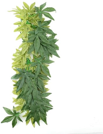 MUNEFE Konstgjorda Utomhusväxter, Konstgjorda Akvarieväxter, Konstgjorda Akvarieväxter för Dekoration av Akvarier, Akvarier och Reptillådor (20 tum 50 cm)