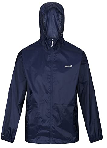 Regatta Pack-It III wasserdichte und atmungsaktive Shell-Jacke mit Kapuze und Taschen