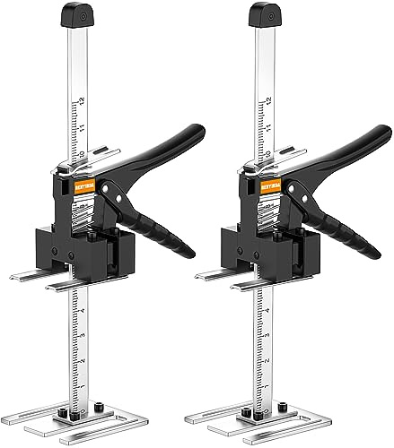 RENYINDA Labor-Saving Arm Jack Multifunctional Construction Jacks, Furniture Jacks，Lift Height 10 inches 300lb Load-Bearing for Installing Windows and Doors, Lifting Furniture, Woodworking Tools