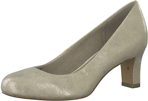 Jana 8-22470-20, Scarpe décolleté Donna, Oro ( GOLD MET STR ), 40 EU Larga