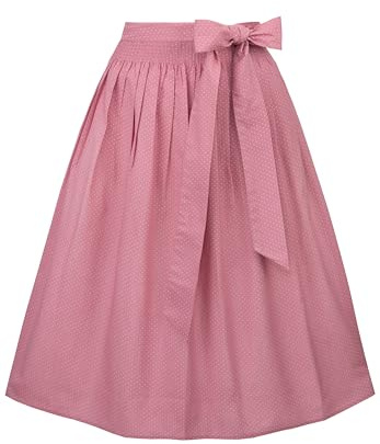 Stockerpoint Molina Tablier Dirndl, Vieux Rose, Taille Unique Femme