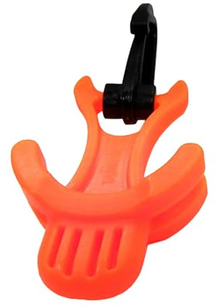 Octopus Holder – 18 g dykmunstyckshållare ergonomisk, dive clip TPU-material, bekväma dykklämmor med kompakt design | vuxen regulator andningsregulator ventilationskanaler dammskydd sand