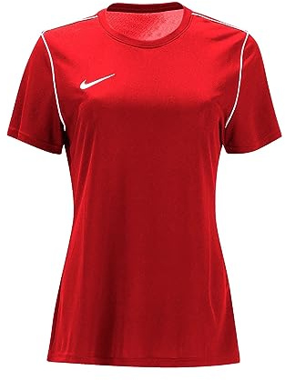 NIKE BV6897-657 Dri-FIT Park20 Sweatshirt Women's University RED/White/White Size L