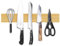 Aolso Magnética para Cuchillos，30cm Barra Magnética para Cuchillos，Portacuchillos Magnético de Madera，Puede Absorber Herramientas de Hierro,Soporte Magnético Cuchillo con Autoadhesivo