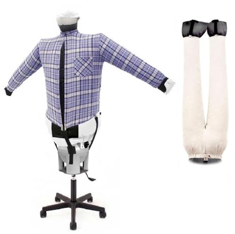 EOLO StiraCamicie Pantaloni SA06 SP ECO Stirasciuga Stiratore Verticale Stira Facile Asciuga Aria Calda Ferro Stiro Manichino Professionale 3 Programmi Made in Italy Garanzia 5 Anni Efficienza A++