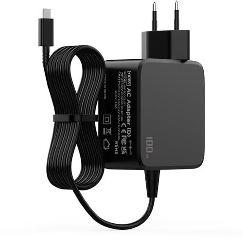 Chargeur 100W USB C Ordinateur Portable pour Mac Book Pro 16/15/14/13, Mac Book Air 13, Lenovo Thinkpad Dell Latitude HP Chromebook ASUS Acer Huawei Xiaomi Air Samsung Notebook Type C Adaptateur