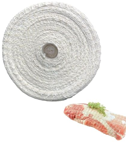 Cordel de Cocina, Hilo alimentario para Carne, Rollos, asados y proyectos de repostería, práctico para la Cocina del hogar y la preparación de Alimentos, 5 m