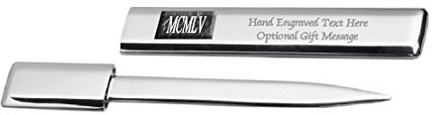 Gravur Brieföffner 1955 Jahr römische Ziffer Anzahl