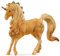 schleich 70822 Apollon Einhorn Hengst, ab 5 Jahren, BAYALA - Spielfigur, 4 x 16 x 12 cm, Golden Brown, Goldbraun