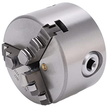 3i SANOU K11-80 Selbstzentrierendes 3-Backen-Drehfutter mit 80 Mm Durchmesser des Spannfutters mit 80 Mm Durchmesser Ermöglicht Vielseitigkeit bei Projekten