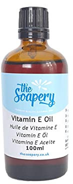 Olio di vitamina E, 100 ml, 100% naturale