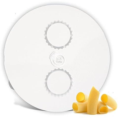 MY PASTA - Rigatoni Rigati XL - Accessories for pasta makers - Pasta disc compatible with Pasta Maker Avance - Matrices Pasta disc for homemade pasta, 343F2