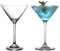 FYBlossom 2 Stück Martini Gläser Cocktailgläser Set| Martinigläser Longdrinkgläser Bar Zubehör| Bruchsicher & Elegantes Design Cocktail Gläser| Cocktail Trinkgläser Für Gefrorene Getränke