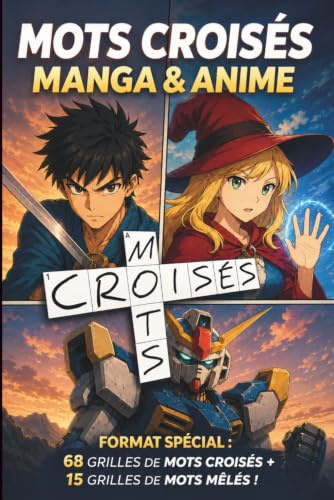 Mots croisés Manga & Anime – Le cadeau parfait pour les fans de culture japonaise