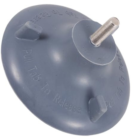 HOMSFOU Pieds de rail de toilette à ventouse en caoutchouc durable pour chaise de douche - Pièce de rechange pour une meilleure sécurité dans la salle de bain - Design antidérapant - Gris élégant pour