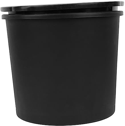 WEKADRIN Potato Planting Holder Vegetable Growth Bucket Black Round 29cm Top Diameter 26.5cm Height Dual-layer Tub for Garden Planting