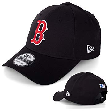 New Era Caps - Baseball Cap Kappe Muetze - Limiterte Designs - MLB NBA NFL - Yankees Lakers Bulls Raiders Chiefs Dodgers Seahawks Sox 49ers (Boston Red Sox Black V2)