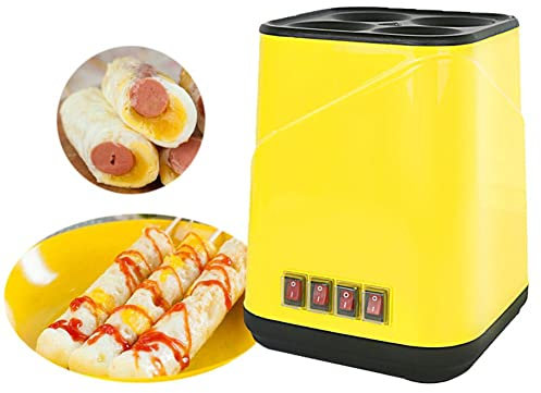 Automatisk Äggrullemaskin 4 Formar Rullkokare Elektrisk Äggkokare Korvmaskin Kreativ Mini Frukostmaskin Egg Roll Maker Master Cooking Machine