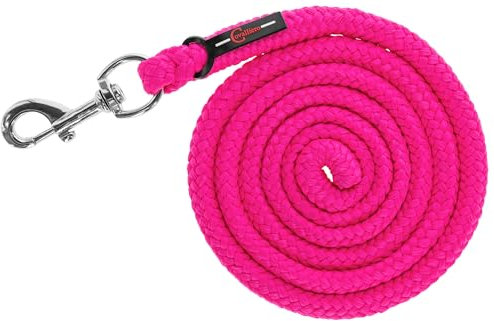 Kerbl Führstrick Hippo mit Karabinerhaken ? Pink (Länge 200 cm, Gewicht 0,1 kg, Material Polyethylen, Strick, Leine) 3230445