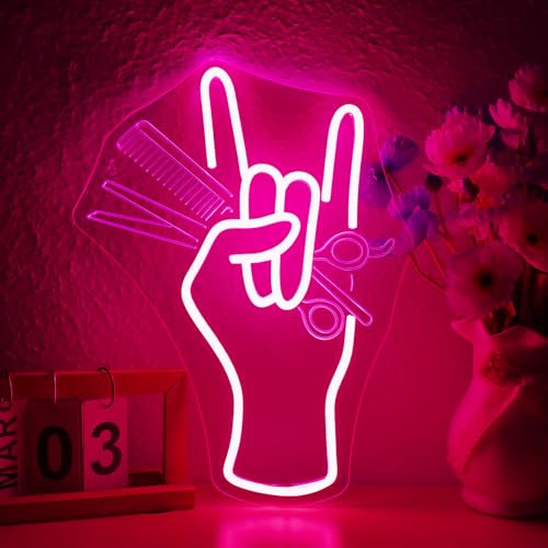 Horseneon hand neon skylt hand neonskylt rosa hand neon ljus för väggdekoration holding neon skylt handske neon ljus för spel rum sovrum dekor bar kaféer bröllop fest