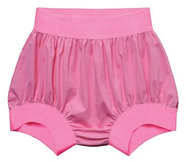 EEOST Adult Plastic Pants Diaper Cover Rubber Underwear for Incontinence Leak Proof Noiseless Waterproof Durable (Pink, M)