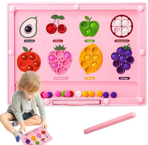 Magnetiska labyrint, magnetisk färg labyrint Learning & Creativity Booster