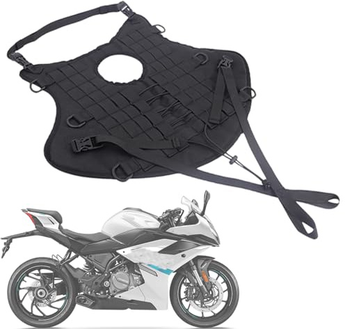 Motorcykel-tankväst – vattentät baspåse för tankmontering, förvaring av förarverktyg och tillbehör, universell magnetisk tankförvaring med remmontering | motorcykel-tankväska för resor