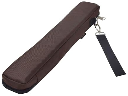 Professional Conductor Baton Protective Case, Secure Zippered Storage for Guide Rods, Lightweight and Compact for Transport.