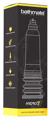 Bathmate Penis Pumps Hydro 7, Crystal Clear