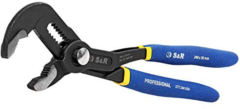 S&R Alicate Extensible de Pico Loro (175 x 25 mm) - Tenaza bombas de agua