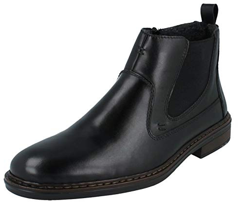 Rieker 37662, Bottine Chelsea, schwarz,