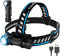 Stirnlampe, Stirnlampe Led Wiederaufladbar TrustFire MC18 Kopflampe 1200 Lumen Led Stirnlampe Wasserdicht Kopflampe Stirnlampe Joggen 5 Lichtmodi Kopflampe Stirnlampe mit Stirnband