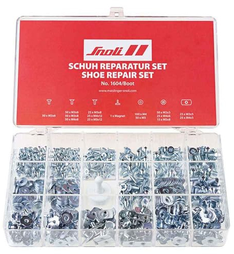 SNOLI Vis de fixation de ski, 5,5 x 15 mm, 100 pcs. Accessoires, Sport, Multicolore (Multicolore), Taille unique