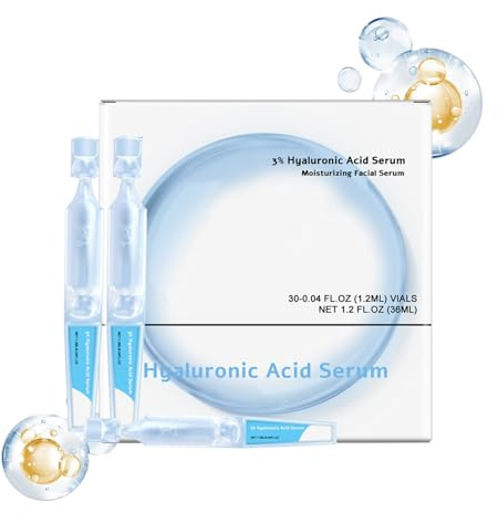 Turmskin serum, Turmskin hyaluronsyraserum, 3 % hyaluronsyraserum, ultrafuktgivande flaska, hyaluronsyrarör, Turmskin hyaluronsyra ansiktsserum (1 st.)