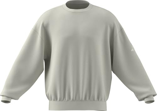 adidas Herren Soft LUX Sweatshirt, Off White, XS