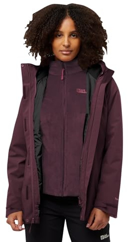 Jack Wolfskin Paroi Rouge 3 En 1 Jkt W Chaqueta Mujer