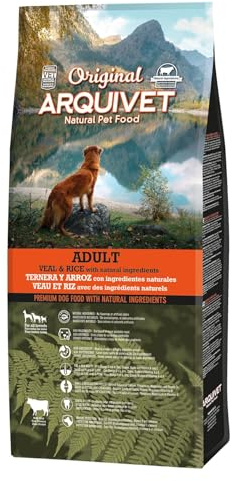 Arquivet Original – Hundmat för vuxna hundar – nötkött och ris – vuxen 12 kg