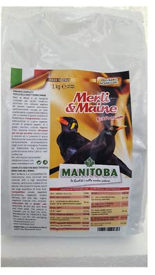 Manitoba Mangime per Merli e Maine ed Uccelli insettivori 1 kg