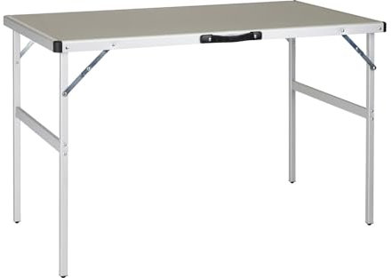Camptime Orion Klapptisch 109,5x61,5 cm | leicht & Wetterbeständig aus Aluminium | Campingtisch für Outdoor, Balkon, Garten, Grillpartys | 4 bis 6 Personen | klein & praktisch faltbar